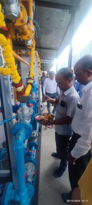 Vedfirm-Inauguration-Pooja-of-our-Jalna-High-Purity-Nitrogen-Gas-Generator-Plant